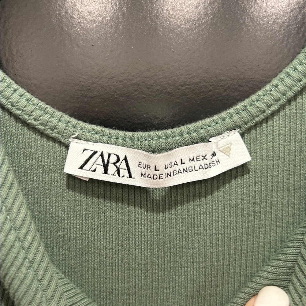 🖤 Zara Women's Bodycon Ribbed Dress - Picture 4 of 5